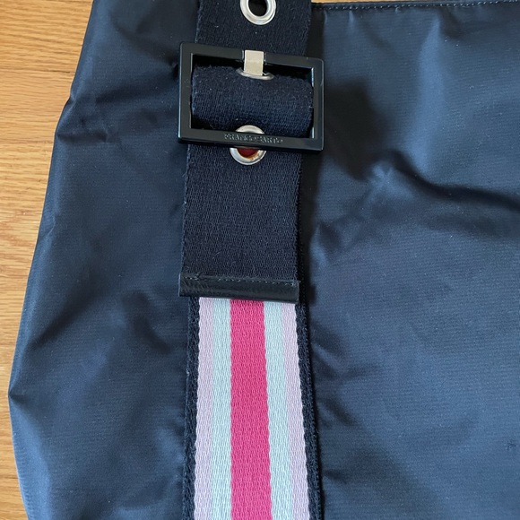 Franco Sarto Black Nylon Handbag. Size 16”L x 6”W x 11”H - Picture 2 of 15